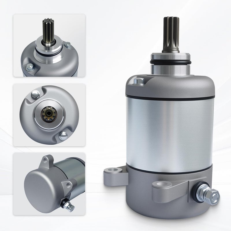 C CLINK Starter for Honda Recon 250 Recon 1997-2007 TRX250TE TRX250TM TRX250 / Sportrax 2001-2008 TRX250TE Fourtrax Recon ES / TRX250TM Foutrax Recon 2002-2007 / TRX250X 2009-2016/31200-HM8-003 31200-HM8-A41 - Image 4